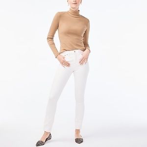 J. CREW Skinny Jeans 10” Ultra High Rise Ivory